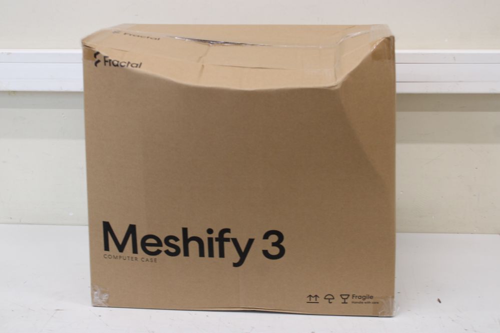 Computer case Fractal Design  SALE OUT.  Meshify 3 Ambience Pro RGB Black TG | SALE OUT. SALE OUT.  Meshify 3 | Ambience Pro RGB Black TG Light Tint | ATX | DAMAGED PACKAGING, DAMAGED PAINT ON TOP