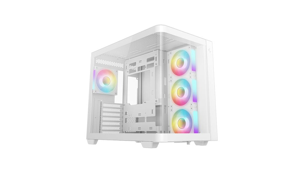 Корпус для компьютера Deepcool  Case | CG530U 4F WH | Whirte | Midi Tower