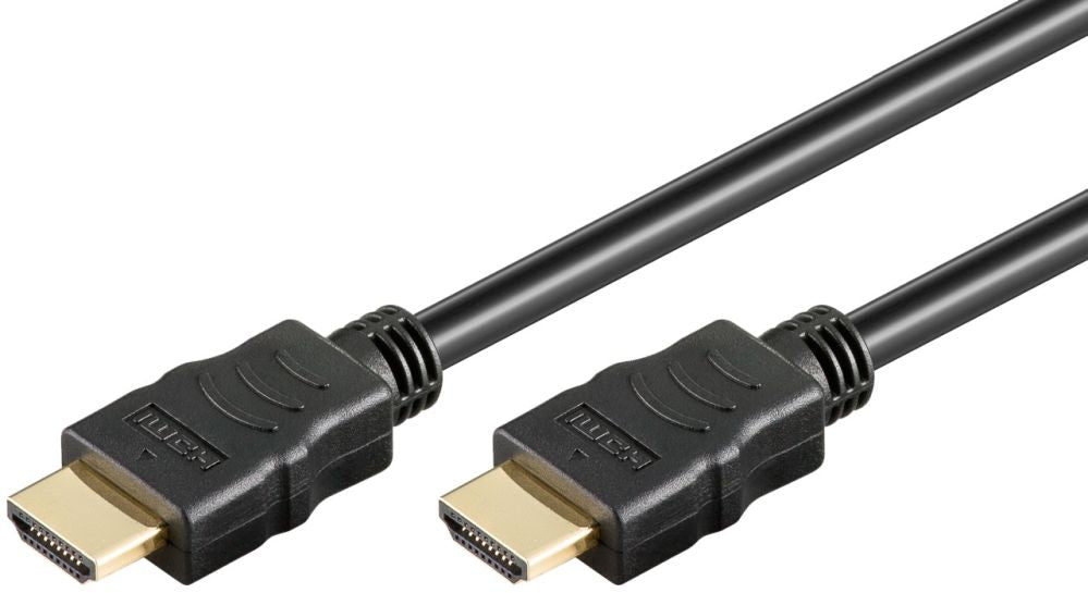 Monitori tarvik Goobay  80101 HDMI High-Speed Cable with Ethernet | Soft | 1 m