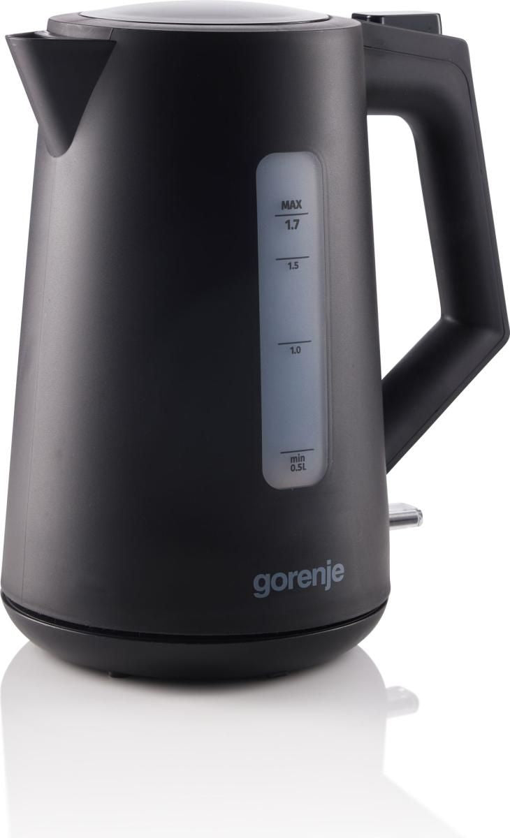 Чайник GORENJE  K17OPB | Kettle | Electric | 2200 W | 1.7 L | Plastic | 360° rotational base | Black