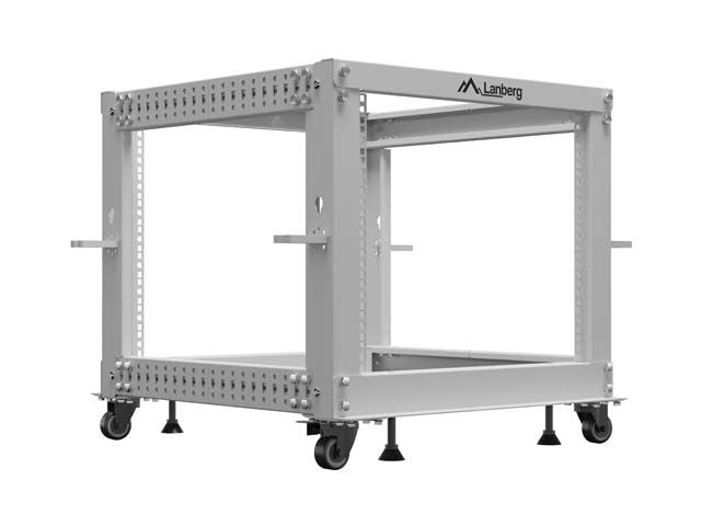 Другие товары Lanberg  Open Rack 19" 9U, adjustable | OR01-6109-S | 65.7 x 60 x 57.7 cm | Gray