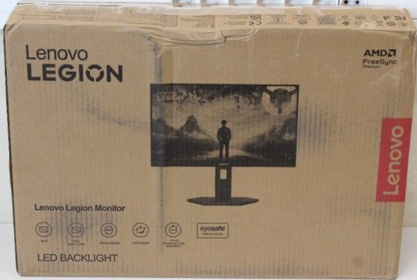 Монитор Lenovo  SALE OUT.  Legion 25-10 24.5 1920x1080/16:9/300 nits/HDMI/DP/3Y Warranty |  Legion 25-10 | 24.5 " | IPS | 16:9 | 320 Hz | 1 ms | 1920 x 1080 pixels | HDMI ports quantity 2 | Eclipse Black | Warranty 36 month(s) | DAMAGED PACKAGING