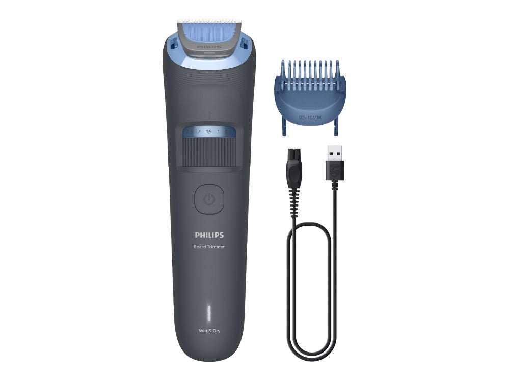 Триммер для волос Philips  Trimmer | BT3617/15 Series 3000 | Cordless | Wet & Dry | Number of length steps 20 | Dark Grey