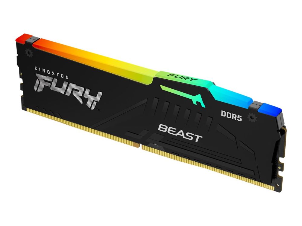 Operatiivmälu DDR4 Kingston  KF560C30BBEA-32 32GB 6000MT/s DDR5 CL30 DIMM FURY Beast Black RGB EXPO |