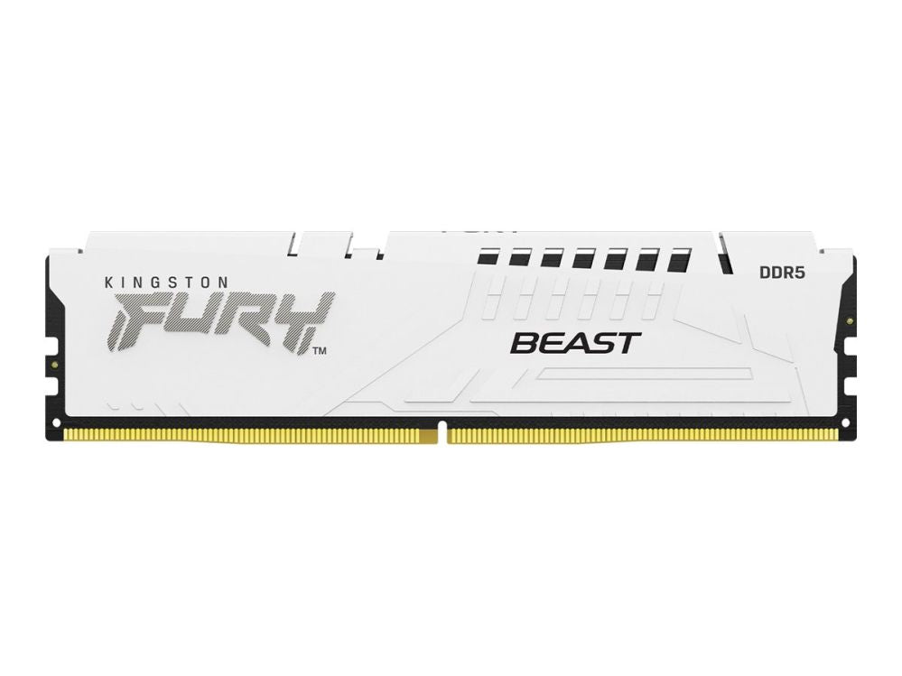 Оперативная память DDR4 Kingston  KF564C32BWE-16 16GB 6400MT/s DDR5 CL32 DIMM FURY Beast White EXPO |