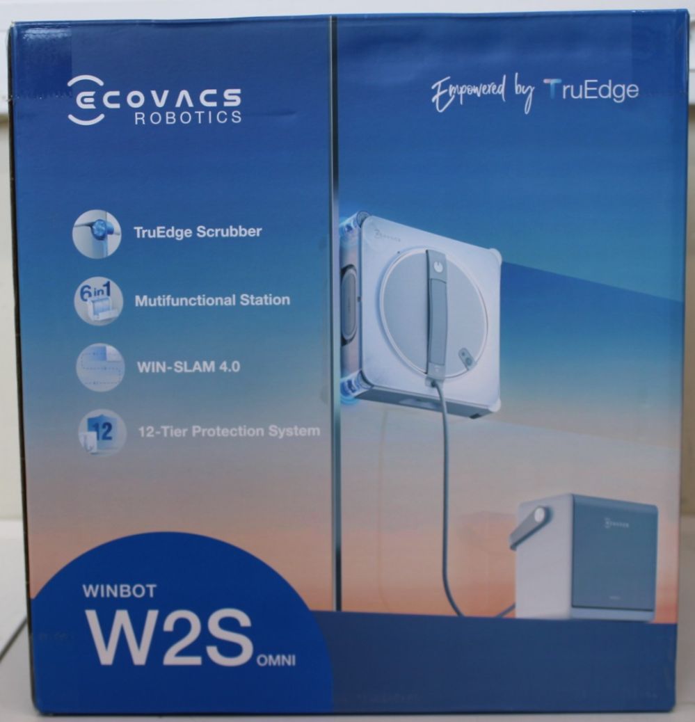 Laptop computer Ecovacs  SALE OUT. |  Window Cleaning Robot | WINBOT W2S OMNI | Corded | 8000 Pa | White | SCRATCHED ITEM, REMOVED SOCKET COVER