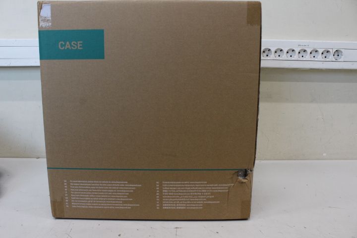 Computer case Deepcool  SALE OUT.  CH360 Digital MID TOWER CASE, Black | SALE OUT. SALE OUT.  CH360 Digital | Black | Mid Tower | DAMAGED PACKAGING, DENT ON THE SIDE | ATX PS2