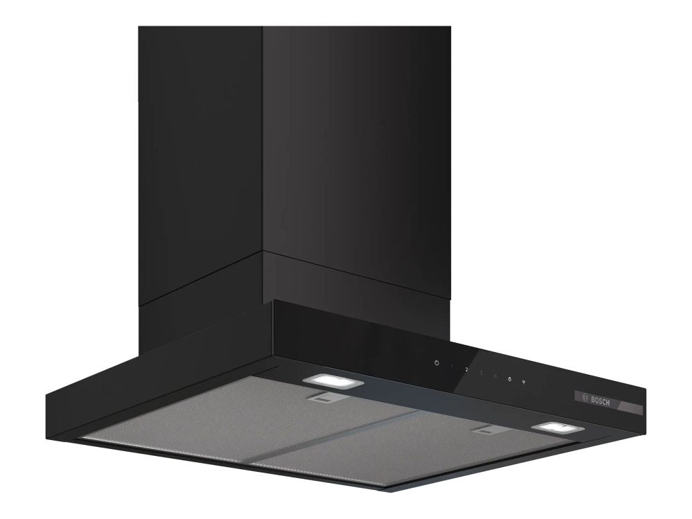 Built-in cooker hood Bosch  DWB67DN60 Wall-mounted Extractor Hood, A, Width 60 cm, Max extraction power in intensive mode 699 m3/h, Matte Black |