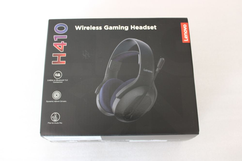 Wired headphones Lenovo SALE OUT. Accessories Legion H410 Wireless Gaming Headset | Wireless Headset | GXD1R34013 | H410 | Built-in microphone | Bluetooth | Black/Purple | UNPACKED, SCRATCHED ON SIDE