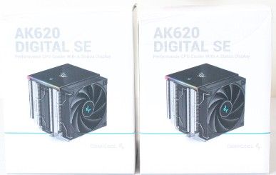 Кулер Deepcool  SALE OUT.  AK620 DIGITAL SE CPU Air Cooler |  CPU Air Cooler | AK620 Digital SE | Black | DAMAGED PACKAGING
