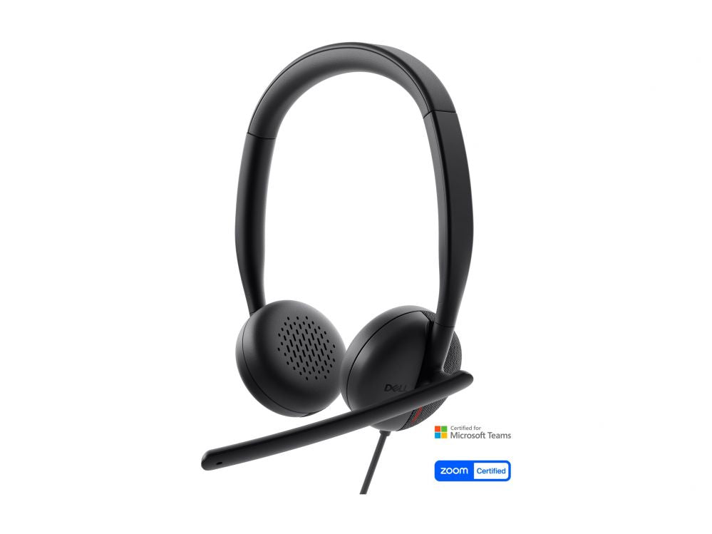 Kõrvaklapid Dell  Headset WH3024 Built-in microphone USB-C, USB-A Black