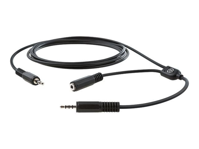 Selfie stick ELGATO  | 3.5mm female connector; 3.5mm male connector plug | Chat Link Pro | Black