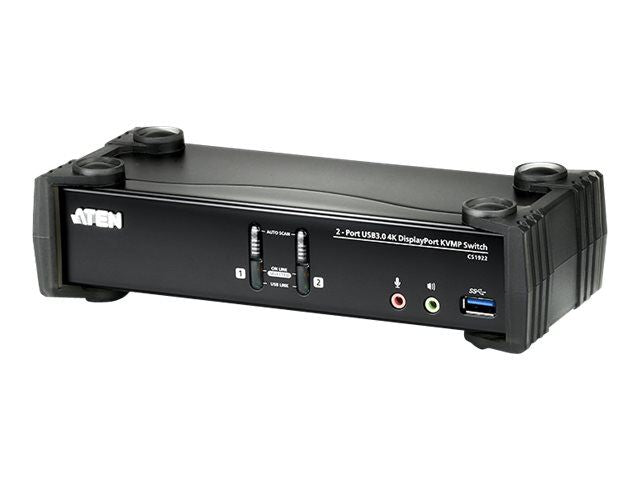 Сервер - Прочие аксессуары Aten  CS1922 2-Port USB 3.0 4K DisplayPort KVMP Switch