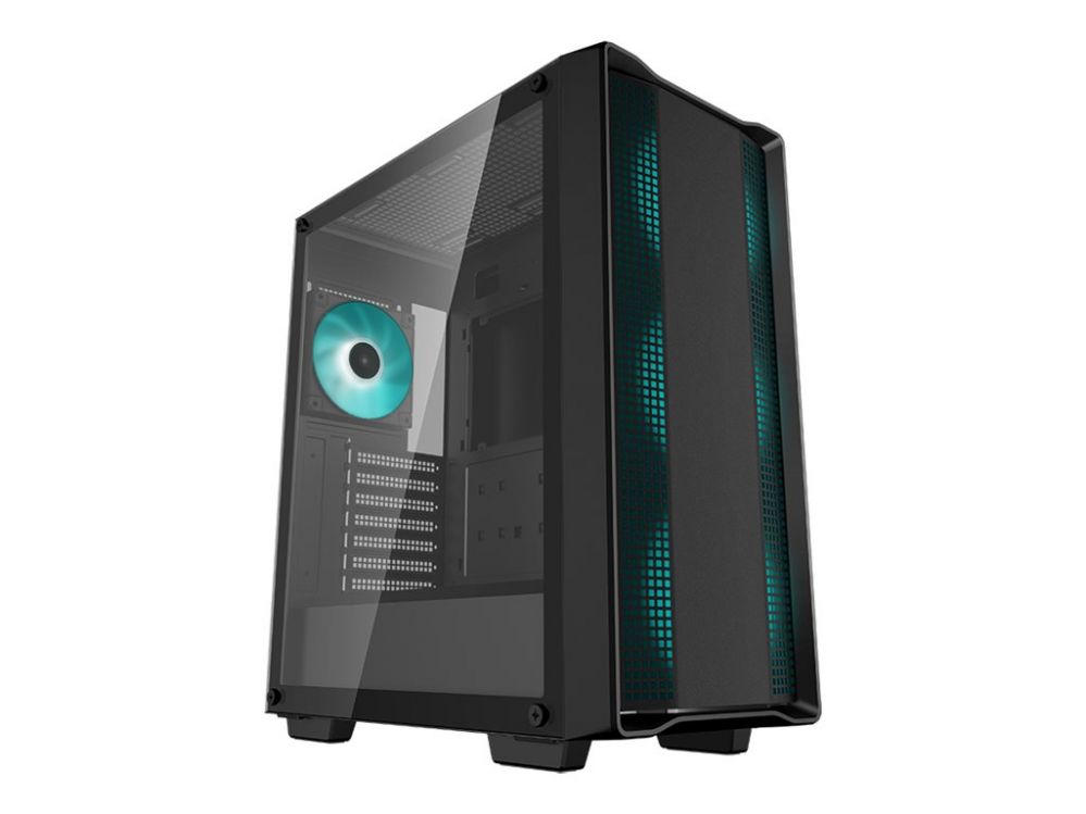 Arvuti korpus Deepcool  Case CC560 V2 Black Mid-Tower Power supply included No