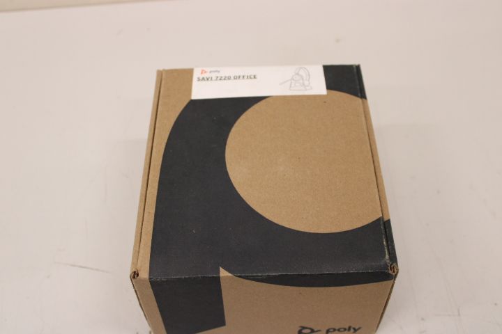 Kõrvaklapid Poly  SALE OUT.   | Savi 7220 Office | Headset | Built-in microphone | On-ear | USED,SCRATCHED | Wireless | Black