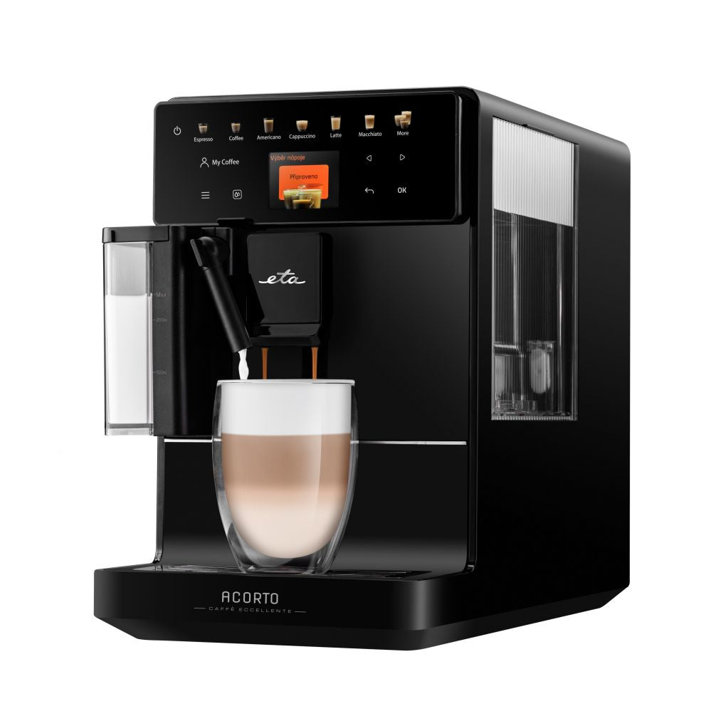 Другая малая бытовая техника ETA  | Coffee Machine | 918090000 Acorto | Pump pressure 19 bar | Built-in milk frother | Automatic | 1400 W | Black
