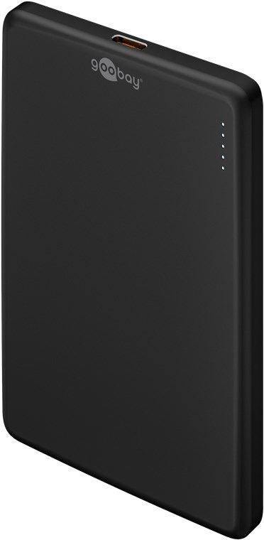 Väline aku Goobay  Magnetic Wireless Power Bank | 70182 | 5000 mAh | USB-C | Black
