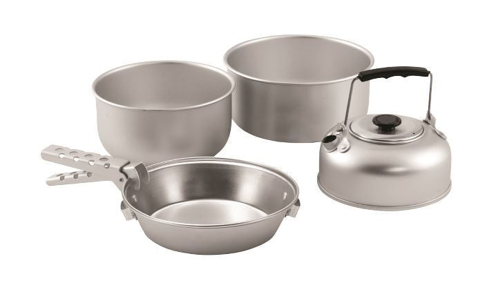 Köögi jaoks Easy Camp  Adventure Cook Set M Silver Aluminium