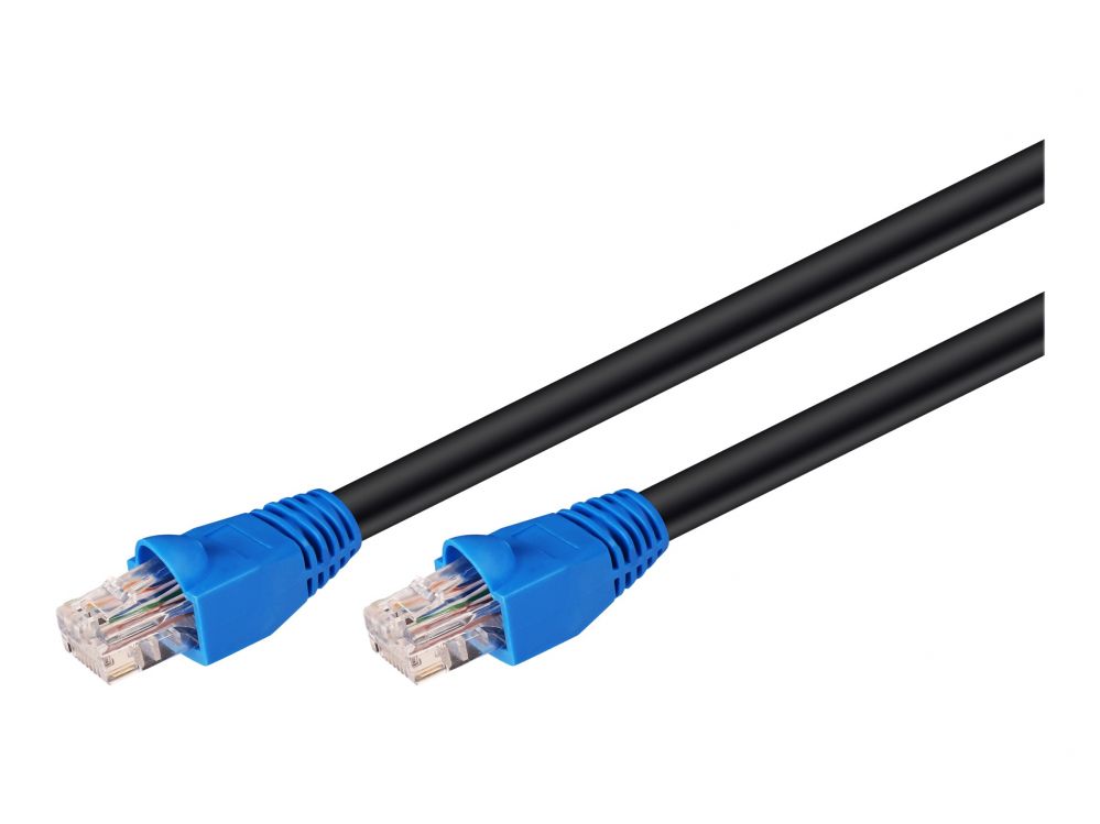 Kaabel Goobay  CAT 6 Outdoor Patch Cable, U/UTP, 40 m, Black