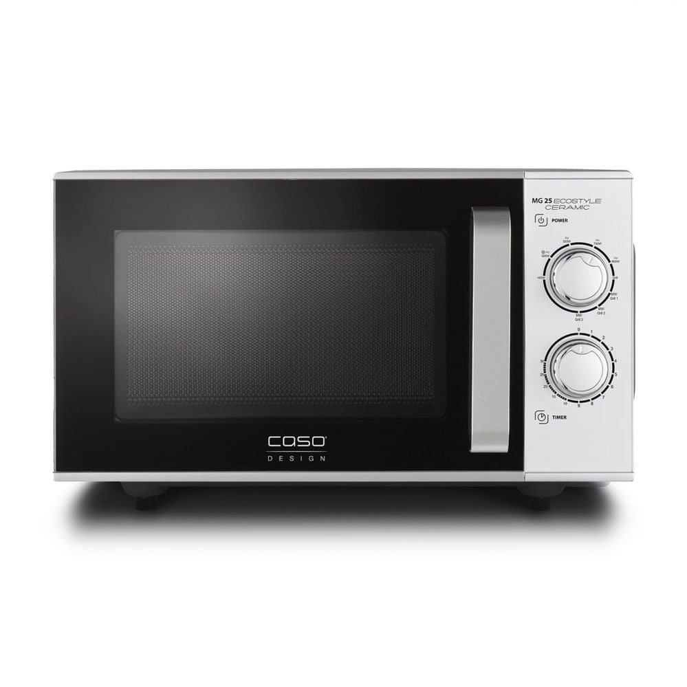 Mikrolaineahi Caso  | Ceramic Microwave Oven with Grill | MG 25 Ecostyle | Free standing | 25 L | 900 W | Grill | Silver
