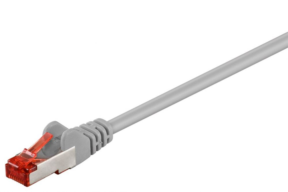 Переходник Goobay  Patch Cable | 50889 CAT 6 S/FTP | PVC AWG 28/7 | Cable length: 5 m | Grey