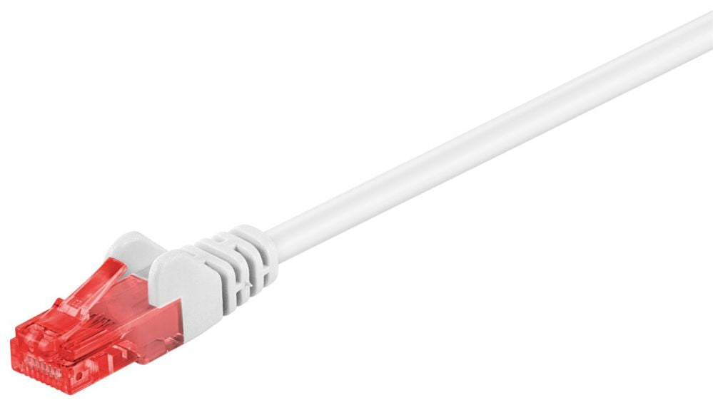 Converter Goobay  Patch Cable | 68636 CAT 6 U/UTP | PVC AWG 24/7 | Cable length: 3 m | White