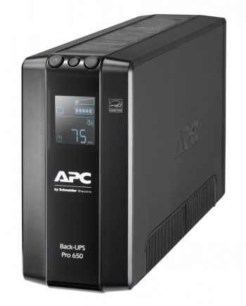 Серверы Apc  APC BACK UPS PRO BR 650VA, 6 OUTLETS, AVR, LCD INTERFACE