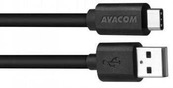 Cable AVACOM  AVACOM DATOVY A NABIJECI USB CABLE - USB TYPE-C, 100CM, BLACK