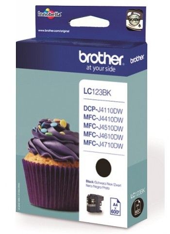 Printer accessories Brother BROTHER LC-123BK TONER BLACK 600P