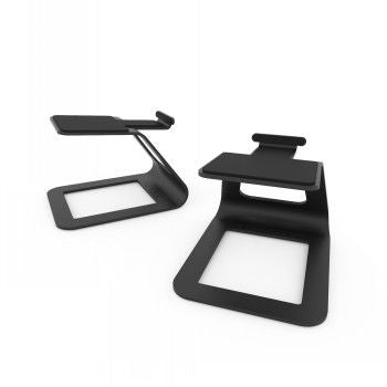 TV bracket KANTO AUDIO  KANTO AUDIO ELEVATED DESKTOP SPEAKER STANDS FOR SMALL SPEAKERS - BLACK (PAIR)