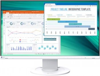 Monitorid EIZO  EIZO EV2460EN 23.8" IPS 16:9 1920X1080 SPEAKERS (WHITE)
