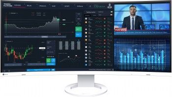 Monitor EIZO  EIZO EV3895EN 37.5" IPS 24:10 3840X1600 CURVED USB-C/85W RJ45 KVM (WHITE)