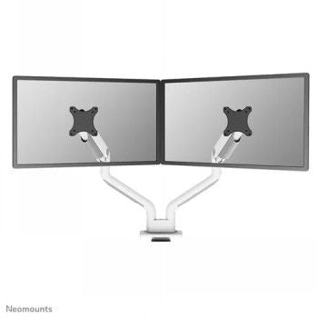 Кронштейн для телевизора NEOMOUNTS BY NEWSTAR  NEOMOUNTS SELECT DESK MOUNT, DOUBLE DISPLAY (TOPFIX CLAMP &GROMMET) WHITE