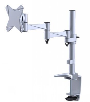 TV bracket NEOMOUNTS BY NEWSTAR  NEWSTAR FLAT SCREEN DESK MOUNT (CLAMP/GROMMET) 10-30" SILVER