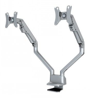 Кронштейн для телевизора NEOMOUNTS BY NEWSTAR  NEWSTAR FLAT SCREEN DESK MOUNT (CLAMP/GROMMET)  10-32" SILVER