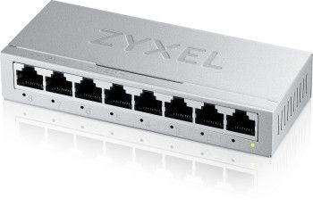 Serverid ZYXEL NETWORKS  ZYXEL GS-108B V5 8-PORT MINI DESKTOP GIGABIT ETHERNET SWITCH (5Y WARRANTY)