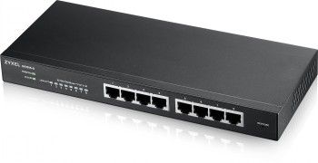 Servers ZYXEL NETWORKS  ZYXEL GS1915-8, 8-PORT GBE SMART SWITCH, HYBRID MODE, STANDALONE OR NEBULAFLEX CLOUD, DESKTOP, FANLESS (5Y WARRANTY)