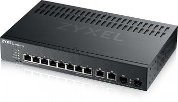 Servers ZYXEL NETWORKS  ZYXEL GS2220-10,EU REGION,8-PORT GBE L2 SWITCH WITH GBE UPLINK (1 YEAR NCC PRO PACK LICENSE BUNDLED) (5Y WARRANTY)
