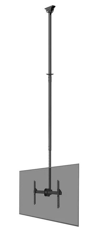 Кронштейн для телевизора NEOMOUNTS BY NEWSTAR  NEOMOUNTS FLAT SCREEN CEILING MOUNT (HEIGHT: 250-300 CM) BLACK