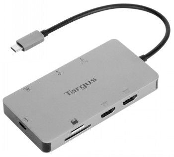 Серверы Targus  TARGUS® USB-C  UNIVERSAL DUAL HDMI 4K DOCKING STATION WITH 100W POWER DELIVERY PASS-THRU