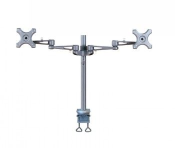 Кронштейн для телевизора NEOMOUNTS BY NEWSTAR  NEWSTAR FLAT SCREEN DESK MOUNT (CLAMP)  10-27" SILVER