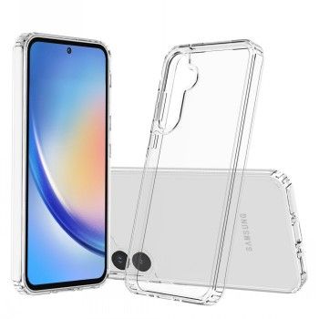 Чехол универсальный карман SCREENOR  SCREENOR BUMPER GALAXY A35 5G TRANSPARENT