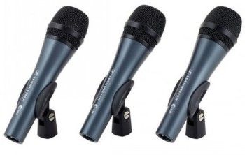 Other Computer Accessory Sennheiser  SENNHEISER 3PACK E835, MICROPHONE SET WITH 3X E 835, VOCAL MICROPHONE, DYNAMIC, CARDIOID, INCLUDING MICROPHONE BRACKET AND CASES