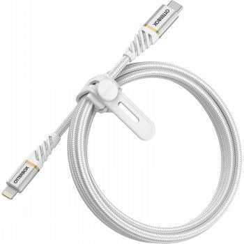 Авто держатель Otterbox  OTTERBOX PREMIUM CABLE USB C-LIGHTNING 2M USB-PD WHITE