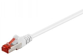 Кабель Goobay  GB CAT6 VERKKOKAAPELI, S/FTP, VALKOINEN, 15M, LSZH