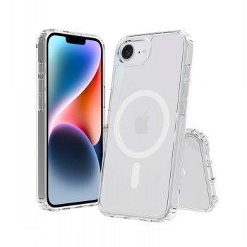 Case universal pocket SCREENOR SCREENOR BUMPER IPHONE 16E MAGSAFE TRANSPARENT