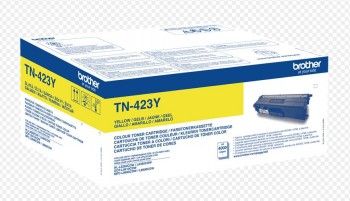 Printer accessories Brother  BROTHER TN-423Y YELLOW HIGH YIELD TONER, 4,000P