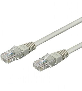 Кабель Goobay  GB CAT6 NETWORK CABLE U/UTP GREY 15M