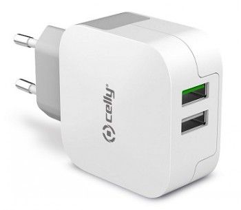 Converter CELLY  CELLY TRAVEL CHARGER TURBO 2USB 3.4A