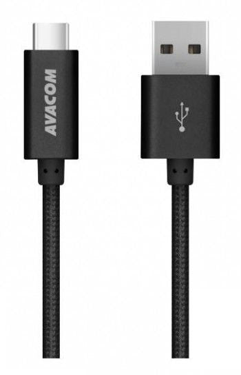 Cable AVACOM  AVACOM TPC-100K USB CABLE - USB TYPE-C, 100CM, BLACK